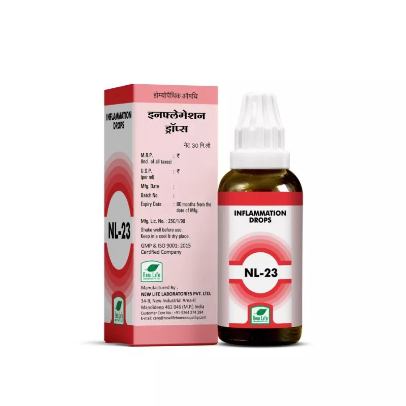 New Life NL-23 Inflammation Drops (30ml)