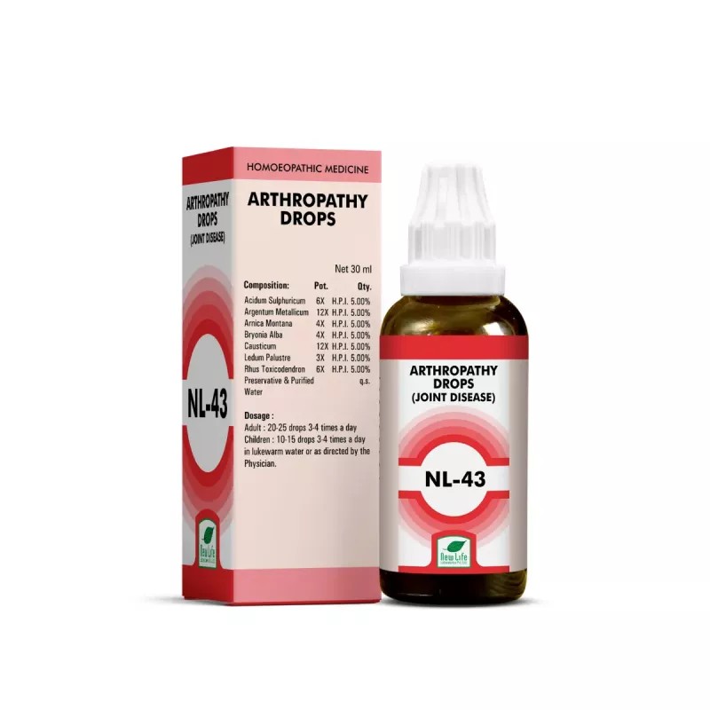 New Life NL-43 Arthropathy Drop (30ml)