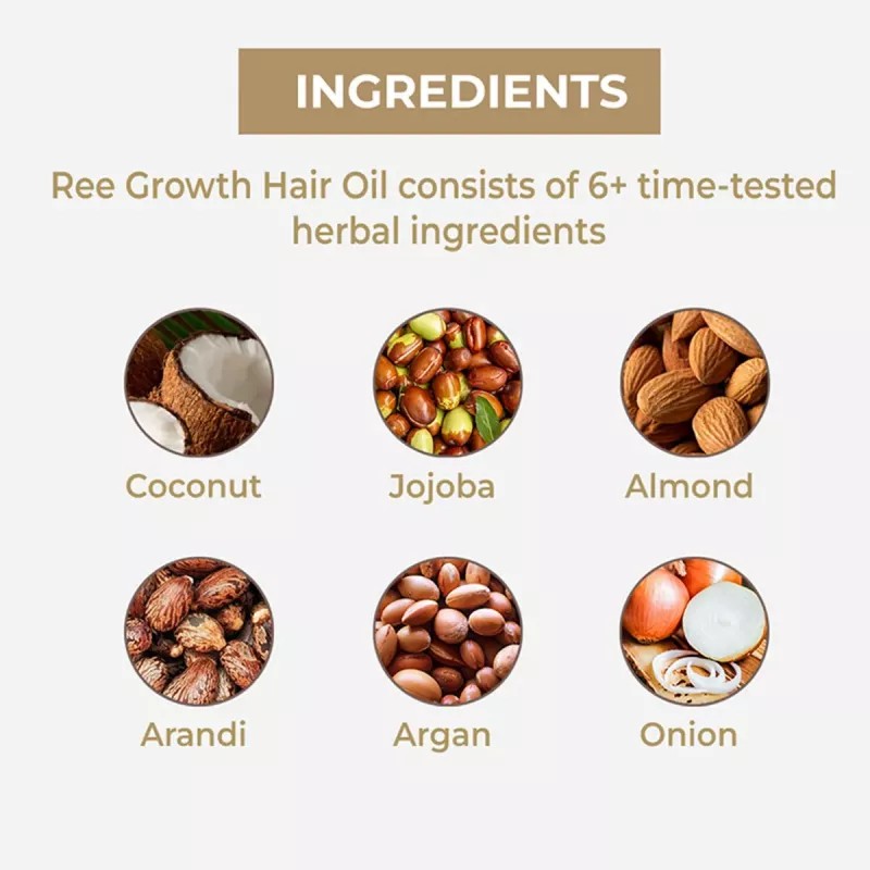 Macamo Ree Growth Hair Oil (200ml)