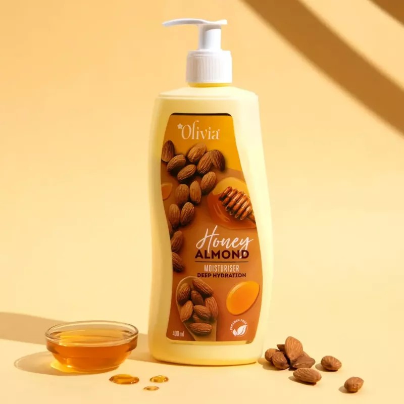 Olivia Honey Almond Moisturizer (400ml)