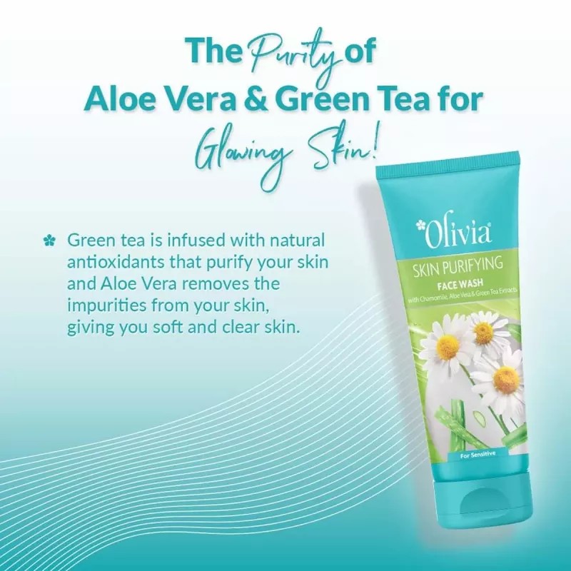 Olivia Skin Purifying Face Wash (100ml)
