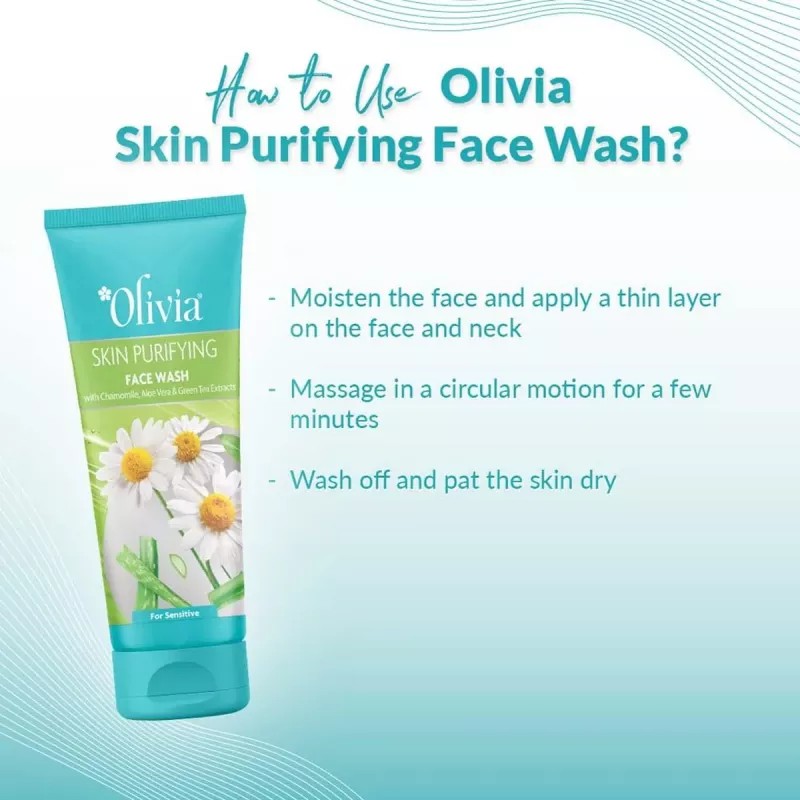 Olivia Skin Purifying Face Wash (100ml)