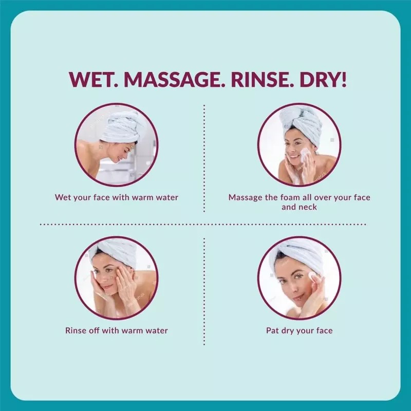 Olivia Hydrating Face Cleansing Foam (150ml)