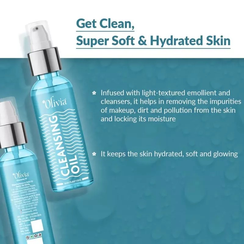 Olivia Skin Purifying Cleansing Oil (50ml)