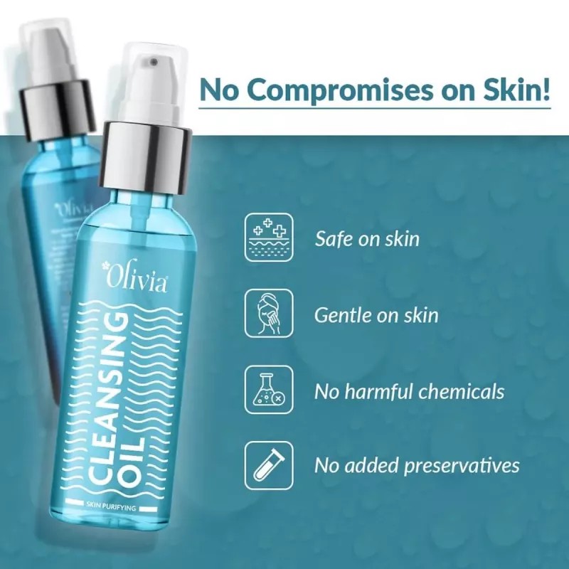 Olivia Skin Purifying Cleansing Oil (50ml)