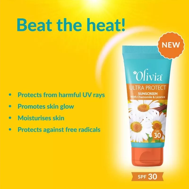 Olivia Ultra Protect Sunscreen Spf30 (50g)