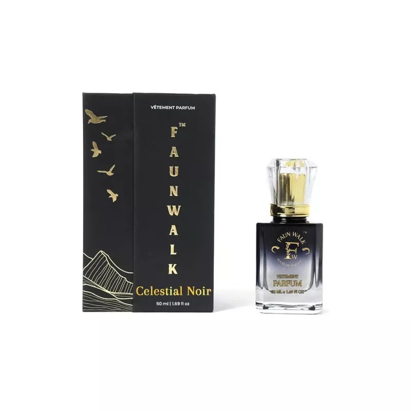 Faun Walk Celestial Noir Similar to Wanted By Night Perfume (Buy 1 Free Get 1) (Buy 1 Perfume 50ml Get Free 20ml Perfume) (1Pack)