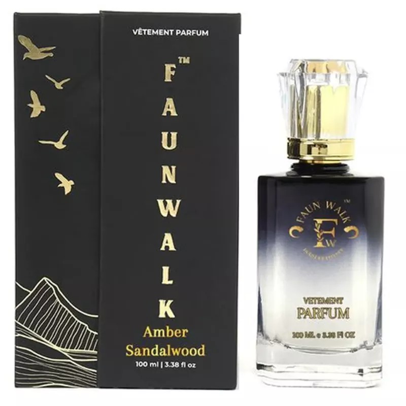 Faun Walk Amber Sandalwood Similar to Le Mal Elixir Perfume (Buy1 Free Get 2) (Buy Perfume 100ml Get Free 2 Perfume 20ml) (1Pack)