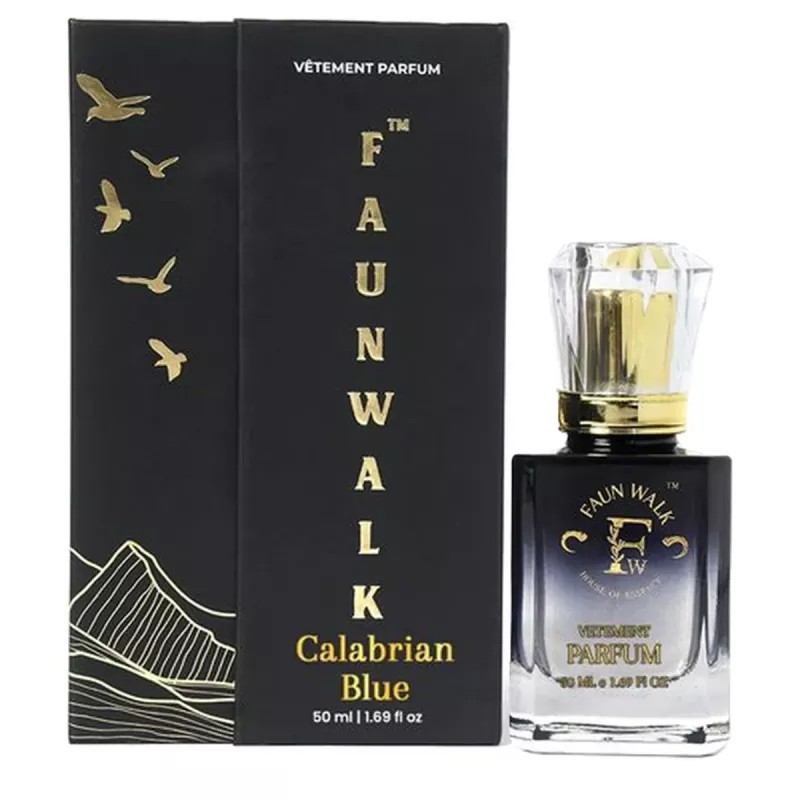Faun Walk Calabrian Blue Similar to Blue Dylan Perfume (Buy 1 Free Get 1) (Buy 1 Perfume 50ml Get Free 20ml Perfume) (1Pack)