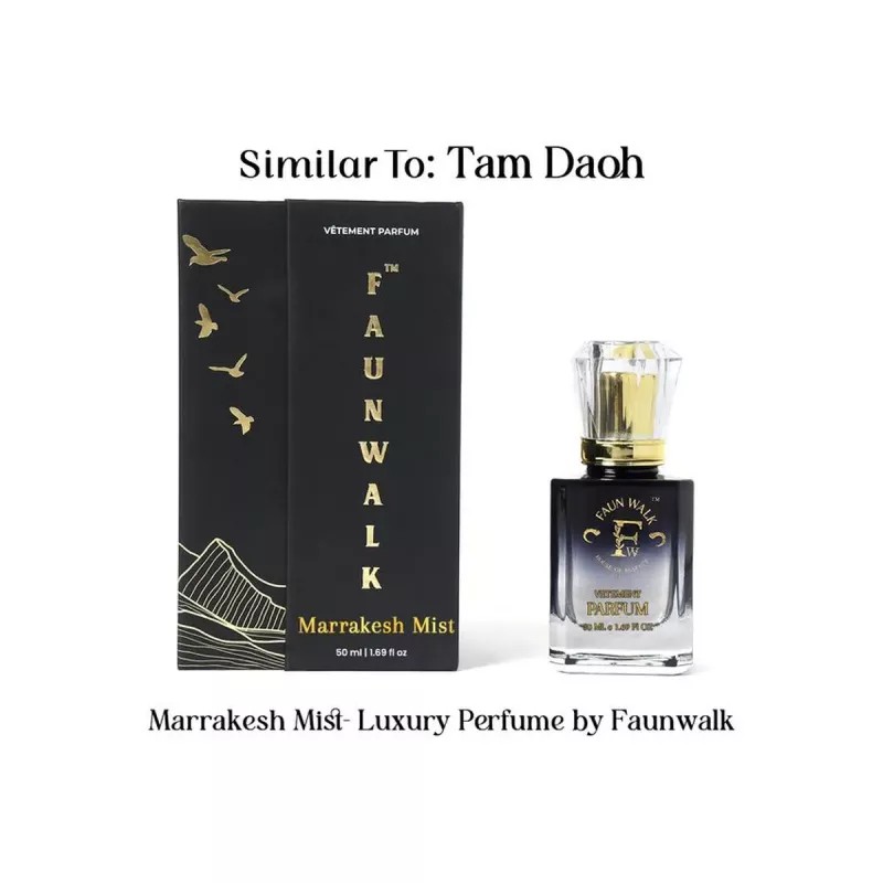 Faun Walk Marrakesh Mist Similar to Tam Dao Perfume (Buy 1 Free Get 1) (Buy 1 Perfume 50ml Get Free 20ml Perfume) (1Pack)