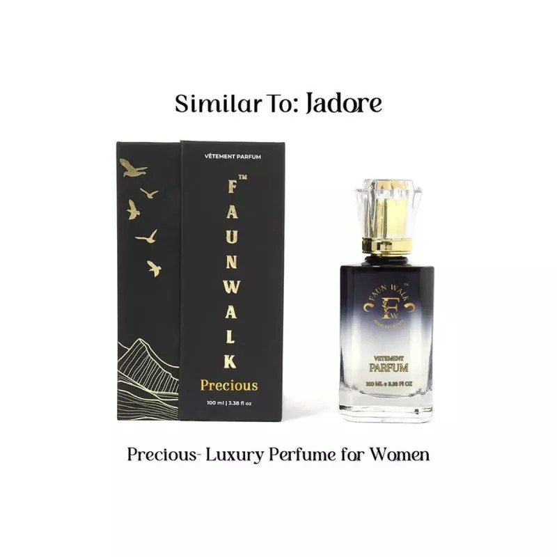 Faun Walk Precious Women Similar to Jadore Perfume (Buy 1 Free Get 2) (Buy Perfume 100ml Get Free 2 Perfume 20ml) (1Pack)