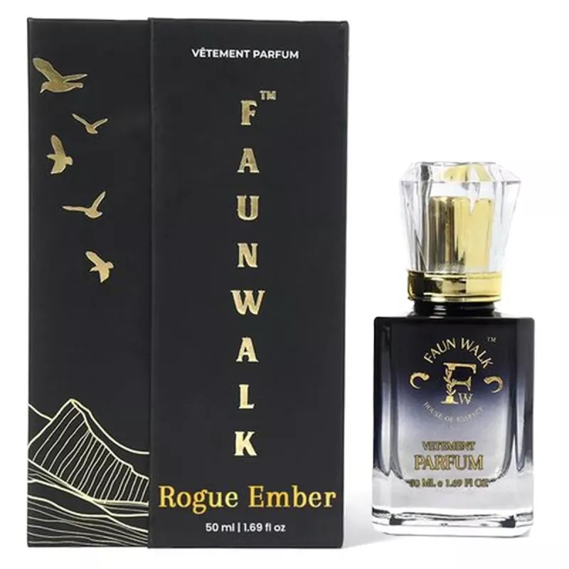 Faun Walk Rogue Ember Similar to Bacarat Perfume (Buy 1 Free Get 1) (Buy 1 Perfume 50ml Get Free 20ml Perfume) (1Pack)