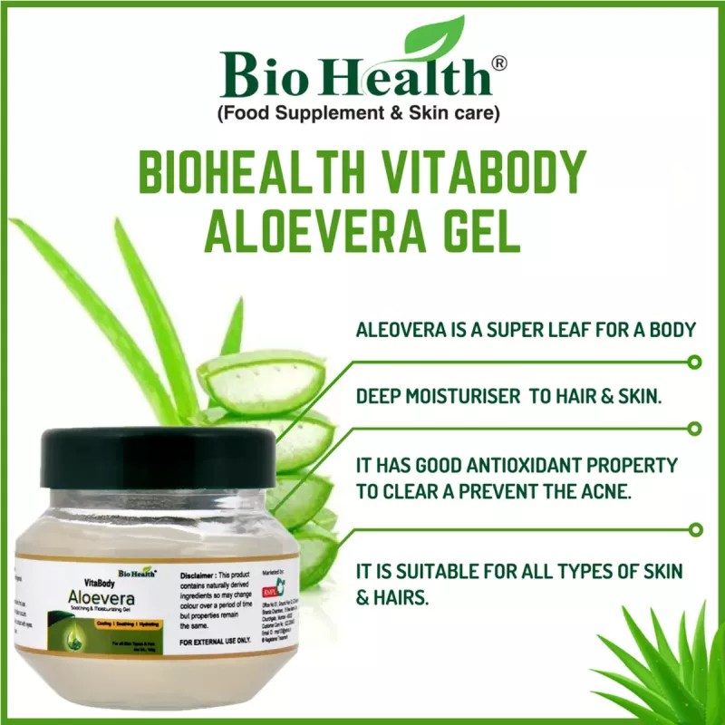 Bio Health Vitabodya Aloevera Gel (100g)