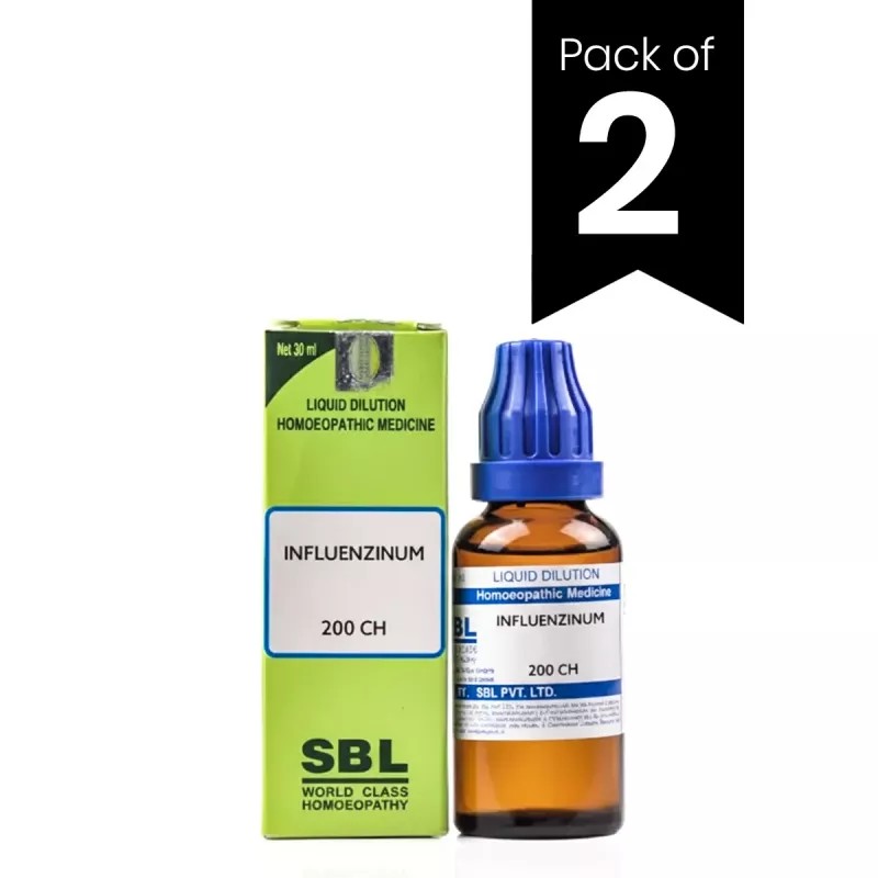 SBL Influenzinum 200 CH (30ml, Pack of 2)