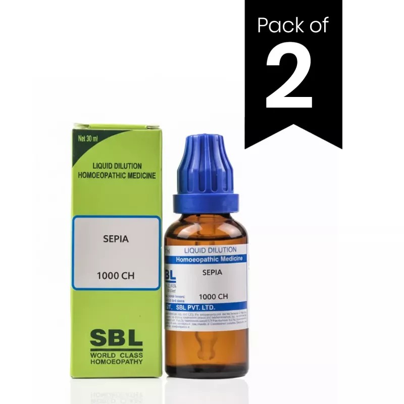 SBL Sepia 1M (1000 CH) (30ml, Pack of 2)