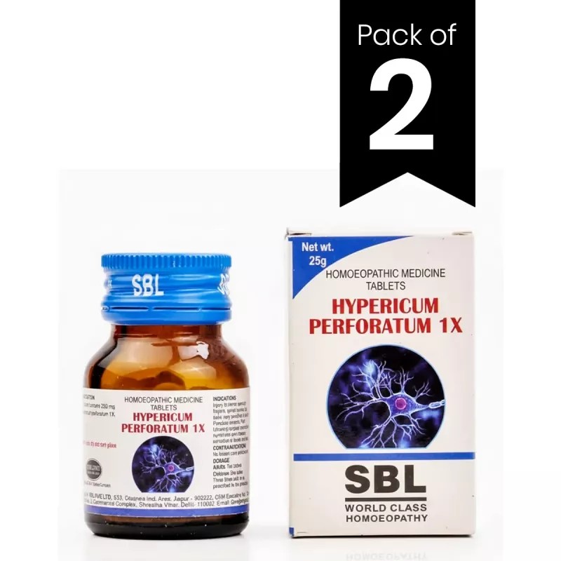 SBL Hypericum Perforatum 1X (25g, Pack of 2)
