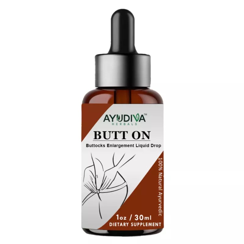 Ayudiva Herbals Butt On Buttocks Enlargement Liquid Drop (30ml)