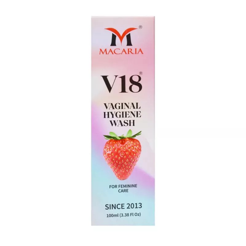 Macaria V18 Vaginal Hygiene Wash (100ml)