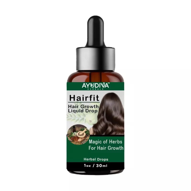 Ayudiva Herbals Hairfit Hair Growth Liquid Drops (30ml)