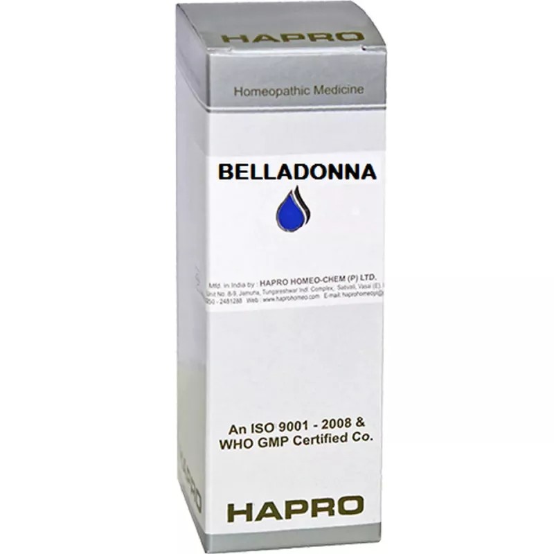 Hapro Belladonna 1M (1000 CH) (100ml)