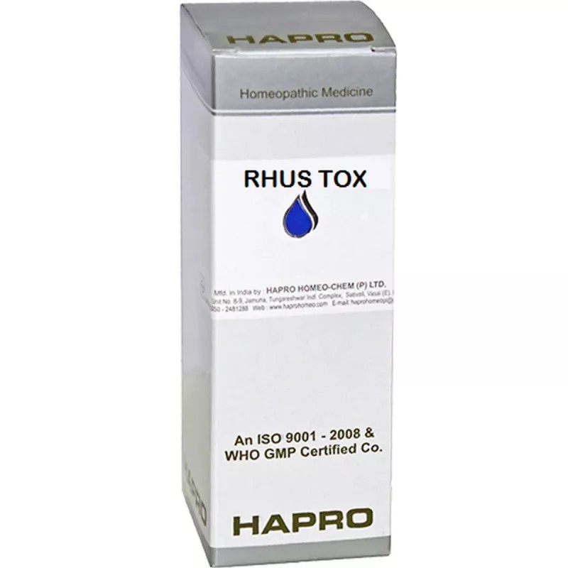 Hapro Rhus Tox 30 CH (30ml)