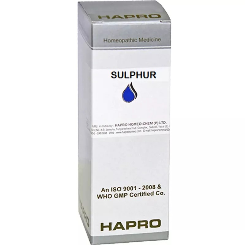 Hapro Sulphur 1M (1000 CH) (100ml)
