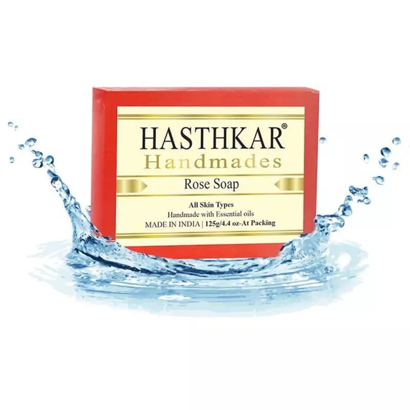 Hasthkar Handmades Rose Soap (125g)