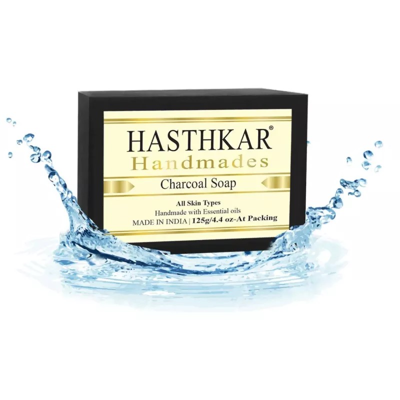 Hasthkar Handmades Charcoal Soap (125g)