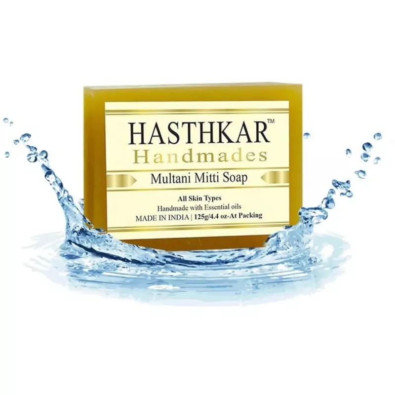 Hasthkar Handmades Multani Mitti Soap (125g)