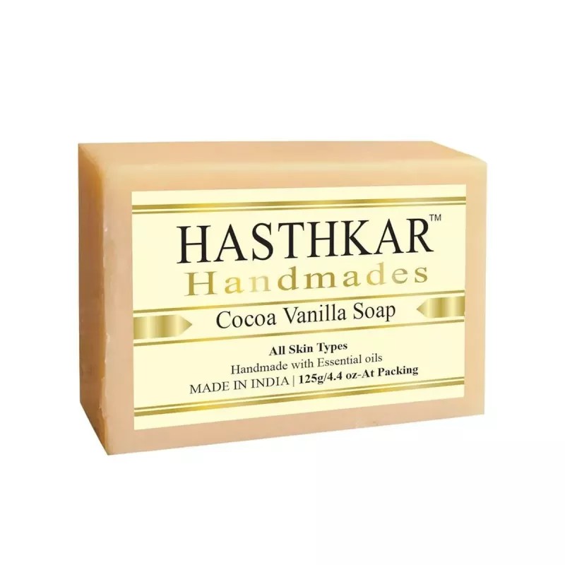 Hasthkar Handmades Cocoa Vanilla Soap (125g)