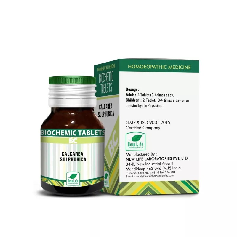 New Life Calcarea Sulphurica 6X (25g)