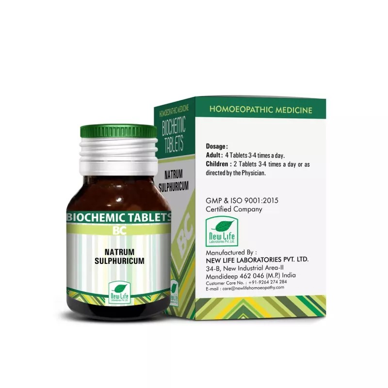 New Life Natrum Sulphuricum 6X (25g)