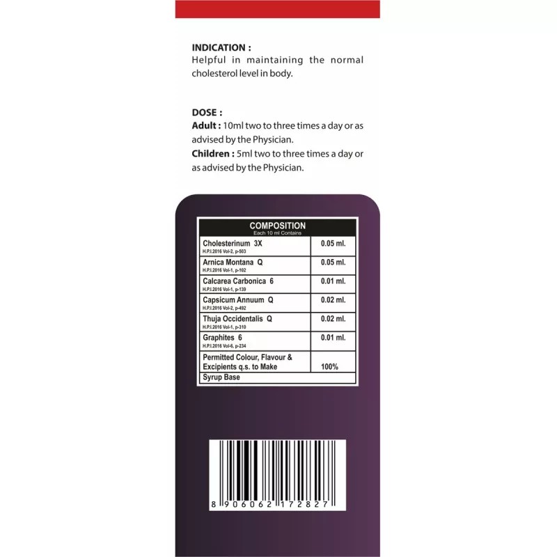 REPL Cholesto-Health Syrup (100ml)