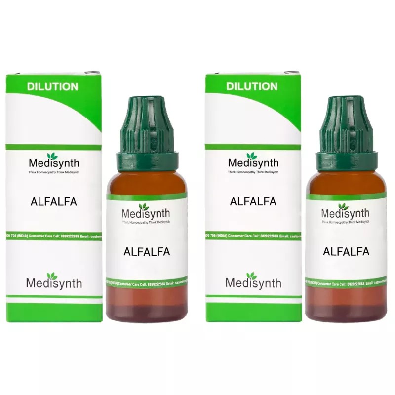Medisynth Alfalfa 200 CH (30ml, Pack of 2)