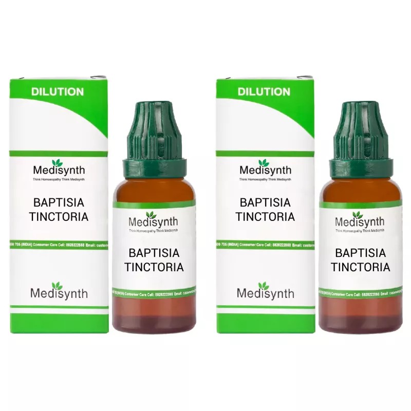 Medisynth Baptisia Tinctoria 10M CH (30ml, Pack of 2)