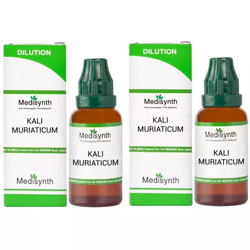 Medisynth Kali Muriaticum 10M CH (30ml, Pack of 2)