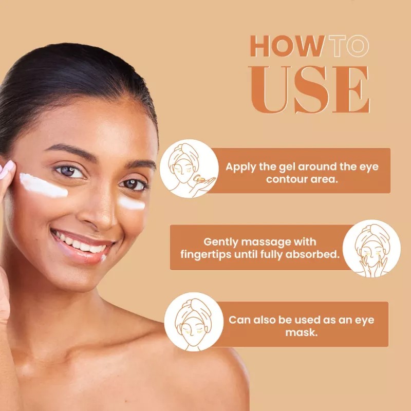 Wild Oak Intense Eye Care Gel (50g)