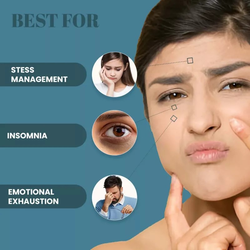 Wild Oak Aromatherapy Anxiety And Stress Relief Oil (50ml)