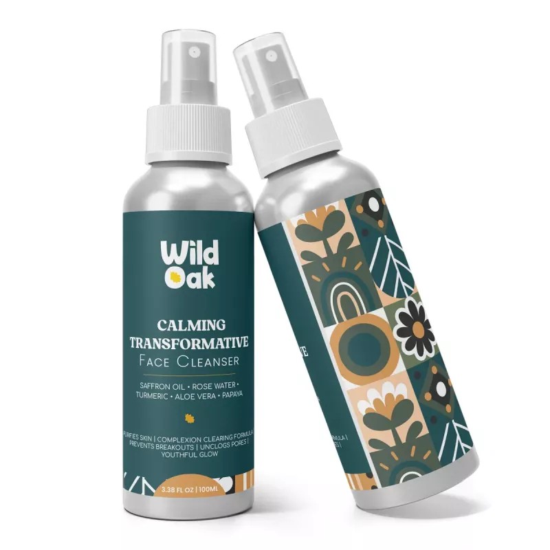 Wild Oak Calming Transformative Free Cleanser (100ml)