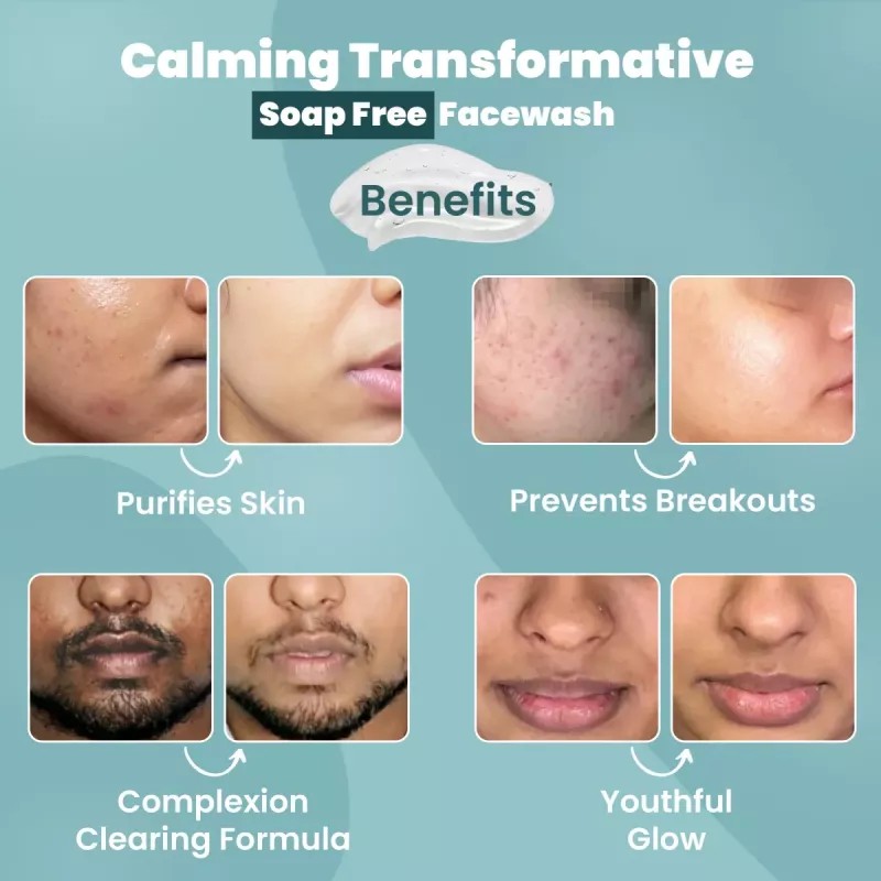 Wild Oak Calming Transformative Free Cleanser (100ml)