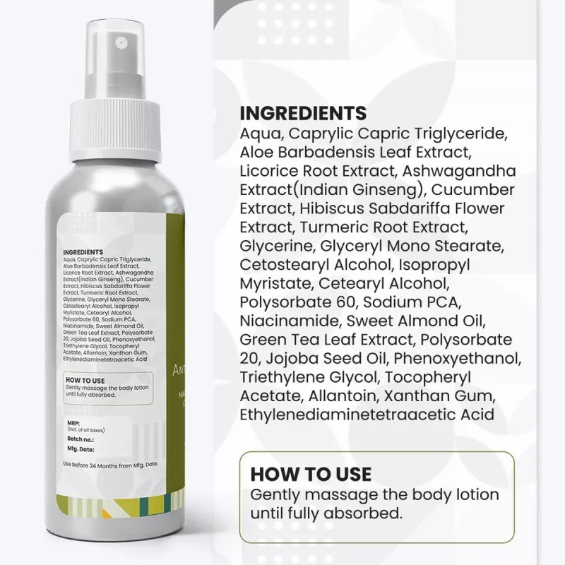 Wild Oak Japanese Matcha Tea Body Lotion (100ml)