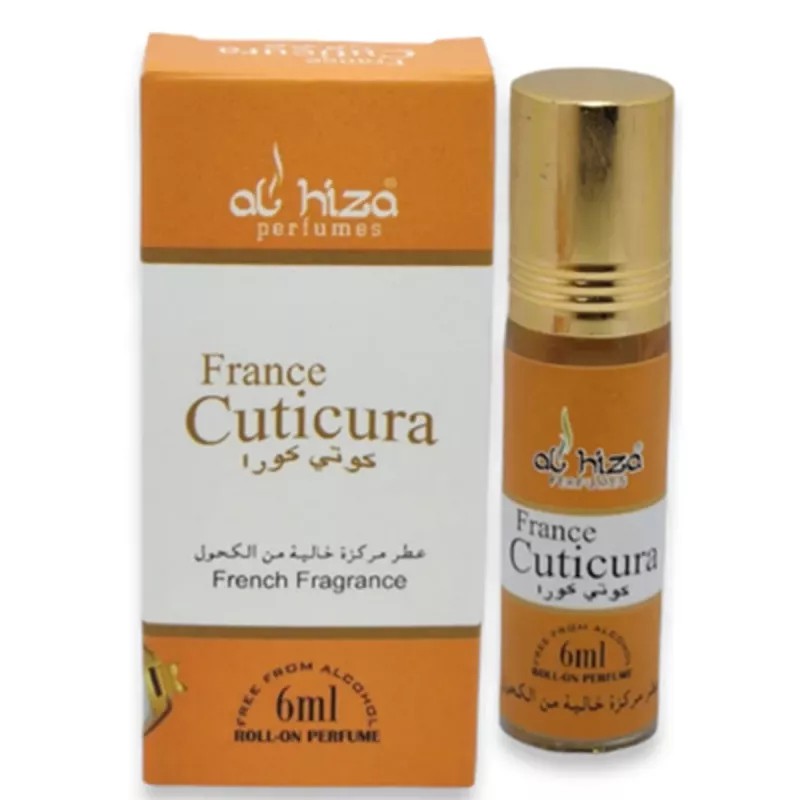 Al Hiza Perfumes Cuticura Roll-on Perfume Free From Alcohol (6ml)