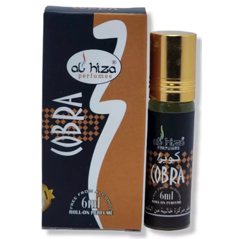 Al Hiza Perfumes Cobra Roll-on Perfume Free From Alcohol (6ml)