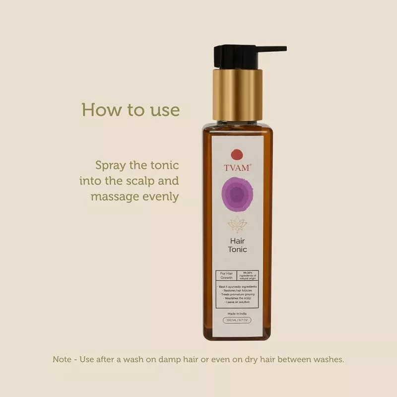 Tvam Hair Tonic Henna Anti-Hair Fall (200ml)