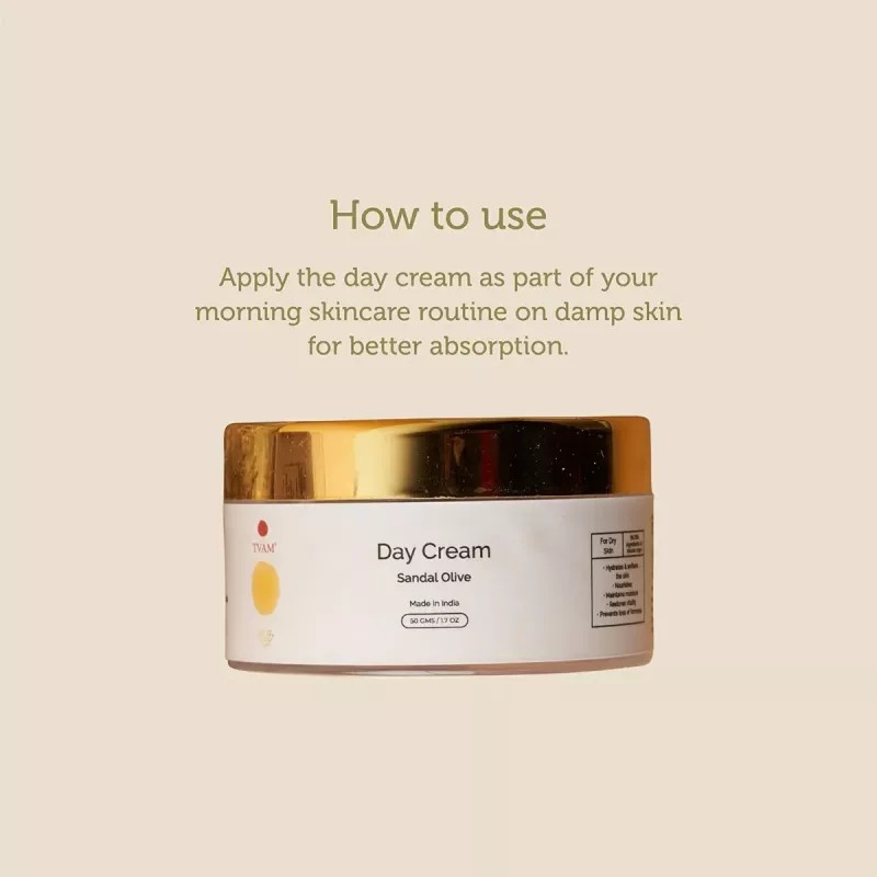 Tvam Day Cream Sandal Olive (50g)
