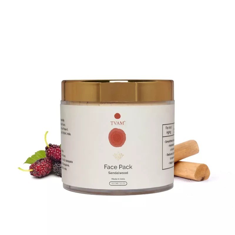 Tvam Face Pack Powder Sandalwood (100g)