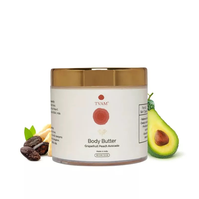 Tvam Body Butter Grapefruit Peach Avocado (100g)