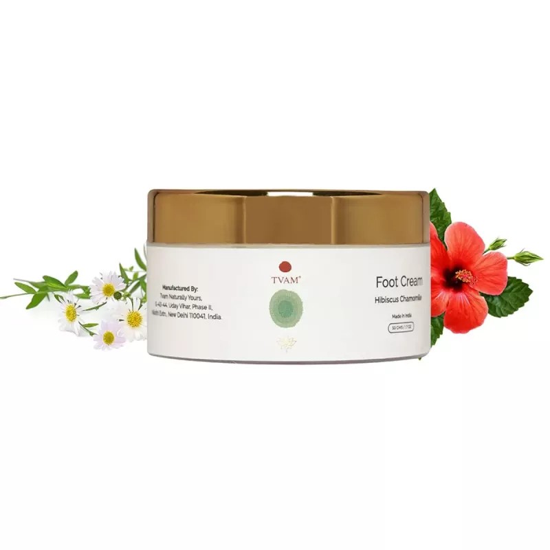 Tvam Foot Cream Hibiscus Chamomile (50g)