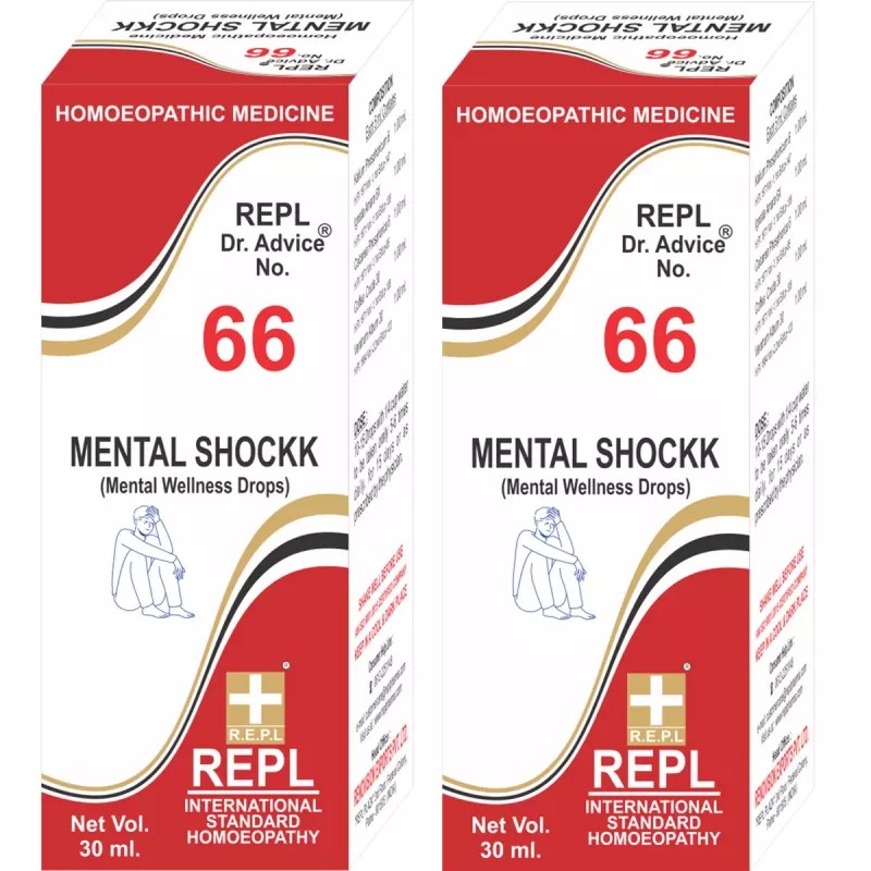 REPL Dr. Advice No 66 (Mental Shockk) (30ml, Pack of 2)