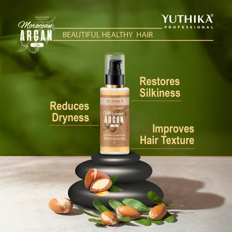Yuthika Moroccan Argan Hair Oil (30ml)